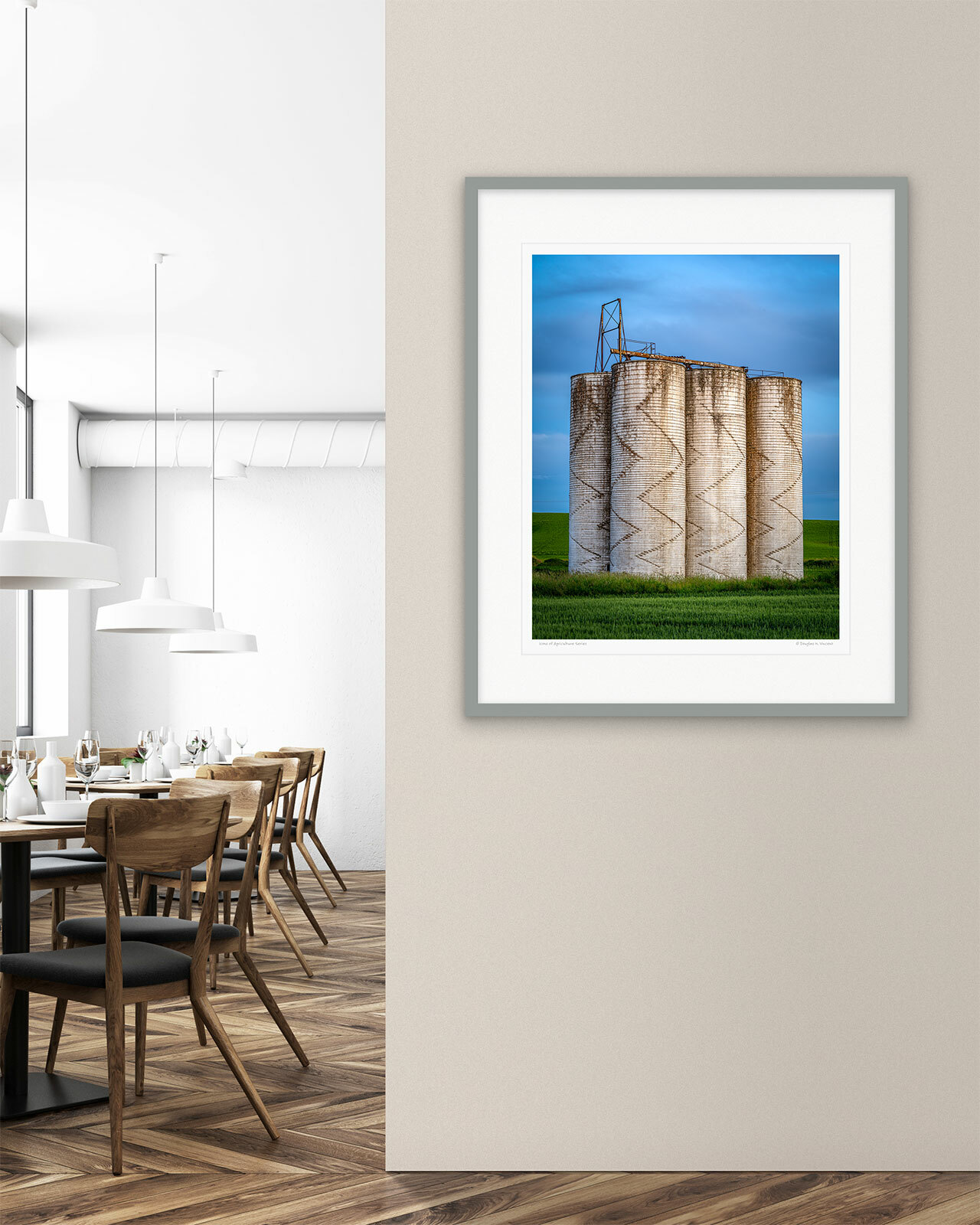 Granary and Moon